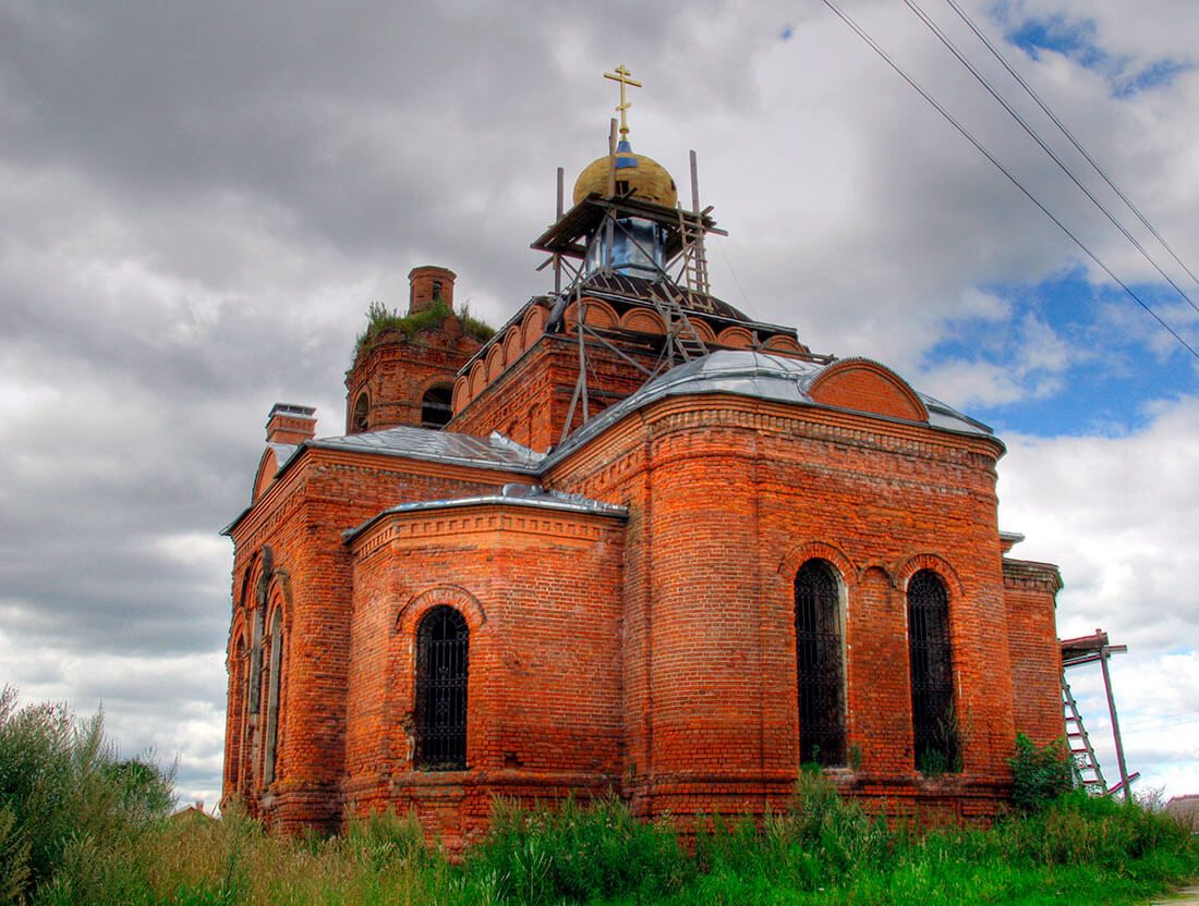 Троицкий храм с. Новлянское.